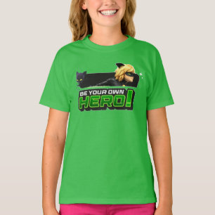 Cat Noir   Be Your Own Hero T-Shirt