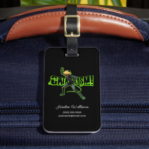 Cat Noir Cataclysm Luggage Tag