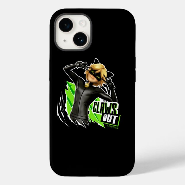 Cat Noir | Claws Out Graphic Case-Mate iPhone Case (Back)