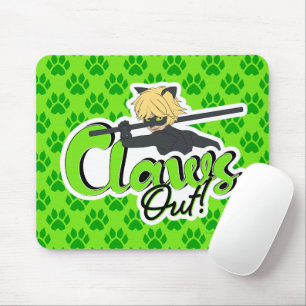 Cat Noir   Claws Out! Mouse Mat