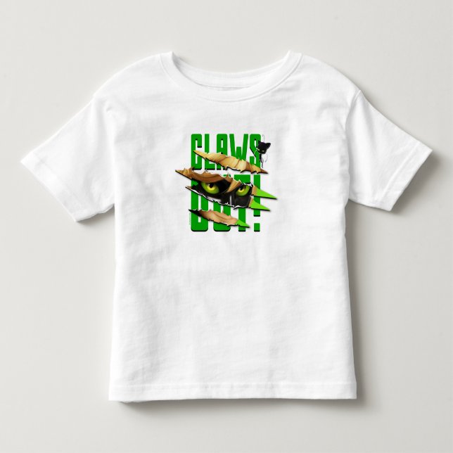 Cat Noir & Plagg | Claws Out Toddler T-Shirt (Front)