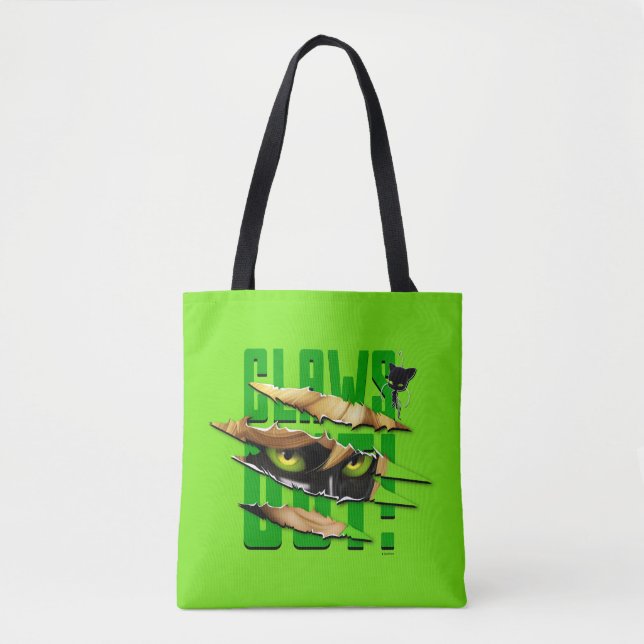 Cat Noir & Plagg | Claws Out Tote Bag (Front)