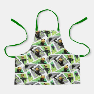 Cat Noir & Plagg Pattern Apron