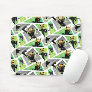 Cat Noir & Plagg Pattern Mouse Mat