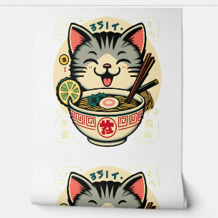 Cat Noodle Japanese Anime ga Kawaii Cat Wallpaper