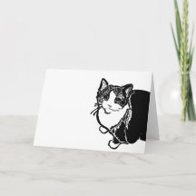 Cat Note Card