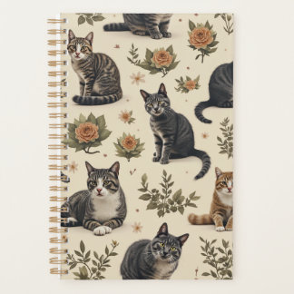 cat notebook planner