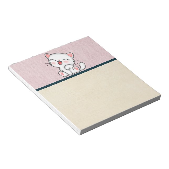 Cat Notepad (Angled)