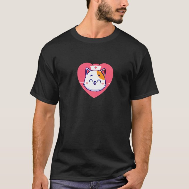 cat nurse T-Shirt (Front)
