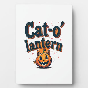 Cat-o'-lantern Plaque