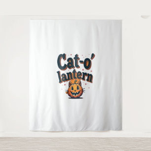 Cat-o'-lantern Tapestry