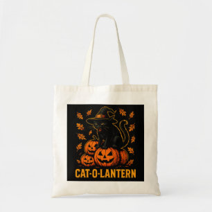 CAT-O-LANTERN TOTE BAG