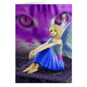 Cat Observes Fairy