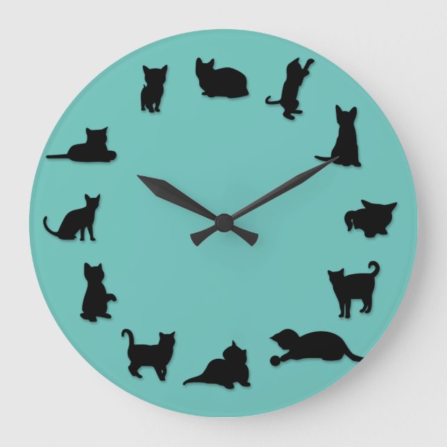 Cat O'Clock Clock (Front)