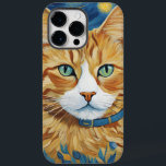 Cat Of van Gogh Case-Mate iPhone 14 Pro Max Case<br><div class="desc">Cat Of van Gogh</div>