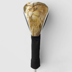 Cat Old Viking.  Golf Head Cover