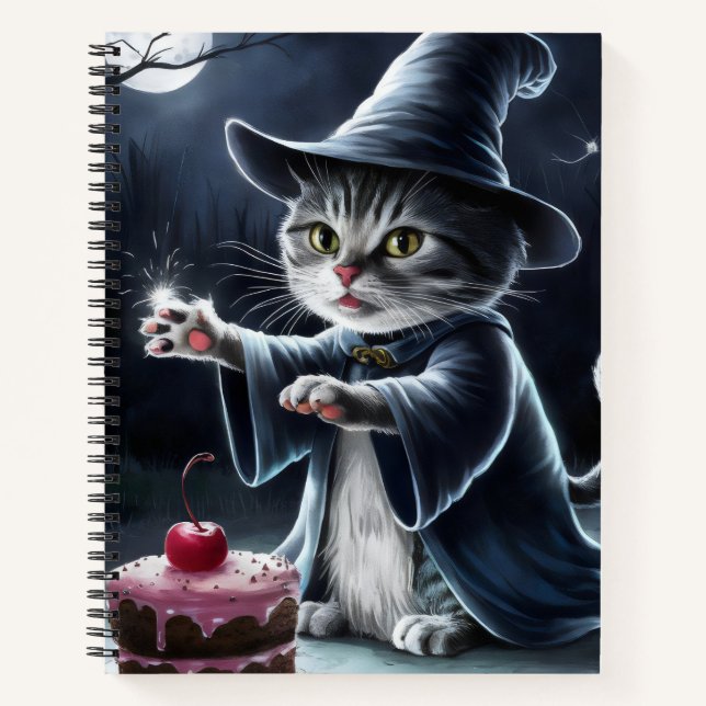 Cat on Halloween. Notebook (Front)