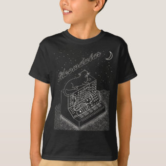 Cat on Modular Synth Funny synthesizer T-Shirt