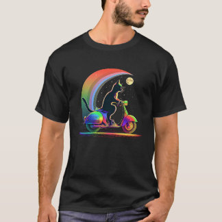 Cat on scooter  scooter  1 T-Shirt