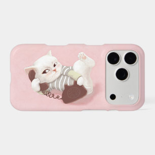 Cat on the Phone