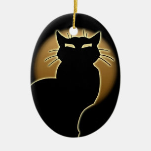 Cat Ornament Personalised Cat Decoration Gift