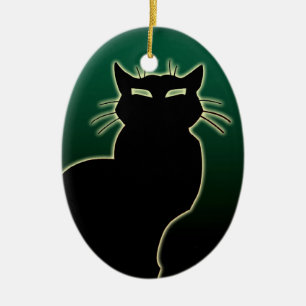 Cat Ornament Personalised Cat Decoration Gift
