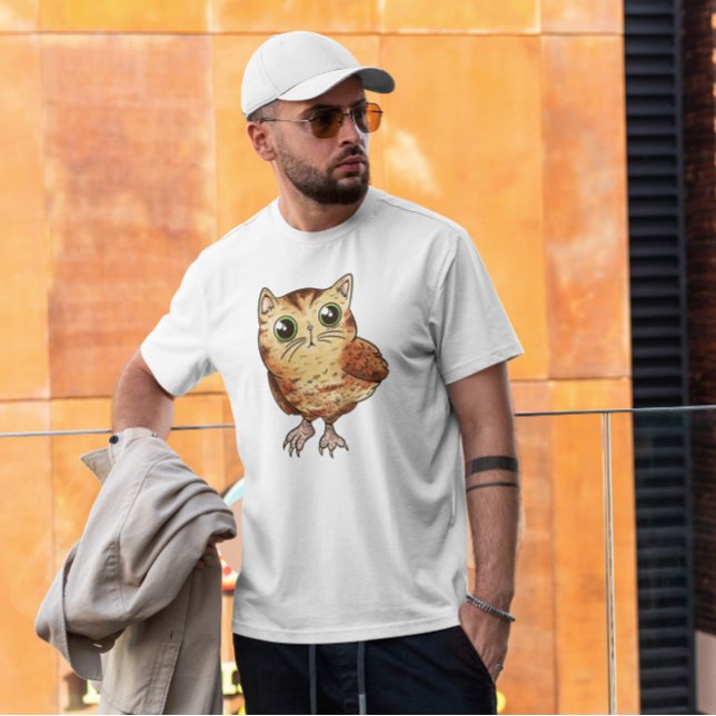 Cat Owl   T-Shirt (Creator Uploaded)