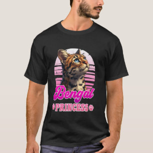 Cat Owner BENGAL PRINCESS Vintage Bengal Cat Mum T-Shirt