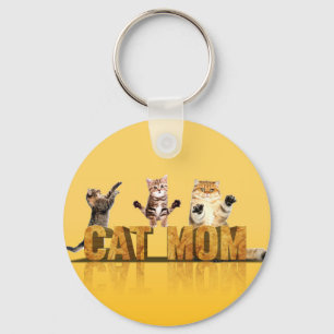 Cat owner gift   cat mum gifts   cat lady key ring