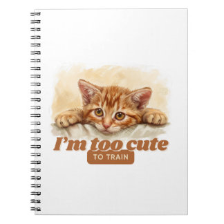 Cat Owner Gifts, Humourous Quote Notebook
