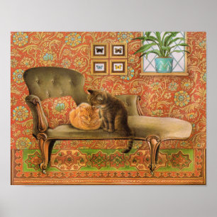 Cat Painting posters