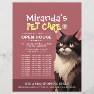 Cat Paper Carves Pet Care Animal Clinic Open House