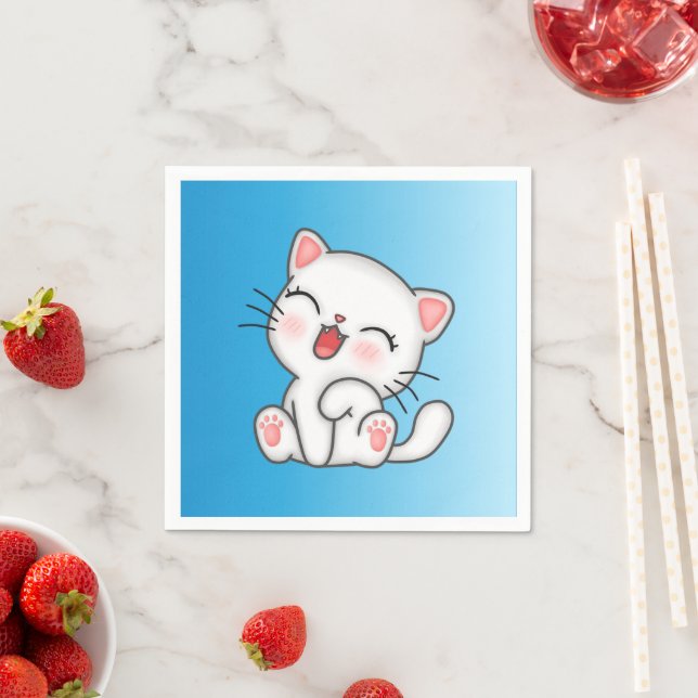 Cat Paper Napkin (Insitu)