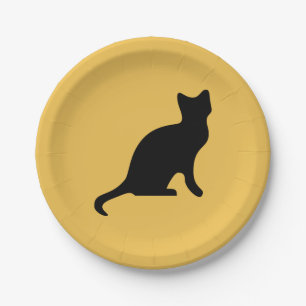 Cat Paper Plate