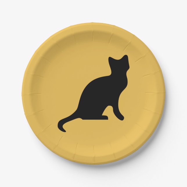 Cat Paper Plate (Front)