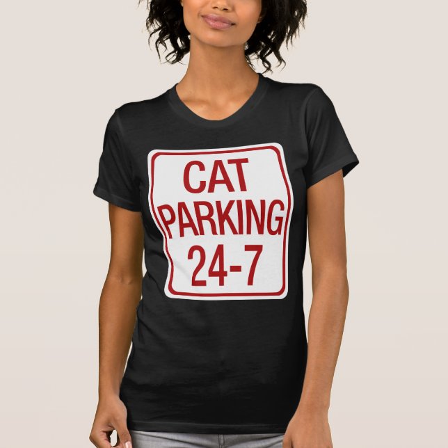 Cat Parking T-Shirt (Front)