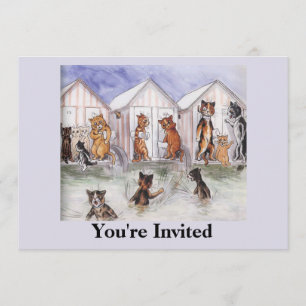 Cat Party Invitation