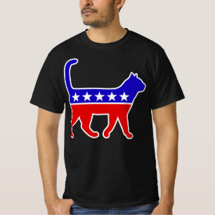 Cat Party Logo Feline Politics Great Party of Meow T-Shirt