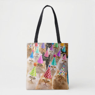 Cat Party Tote Bag