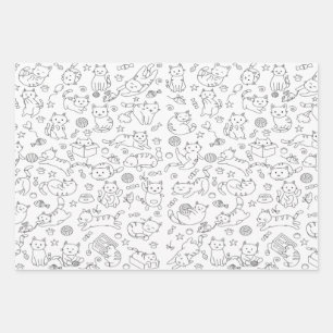 Cat Party! Wrapping Paper