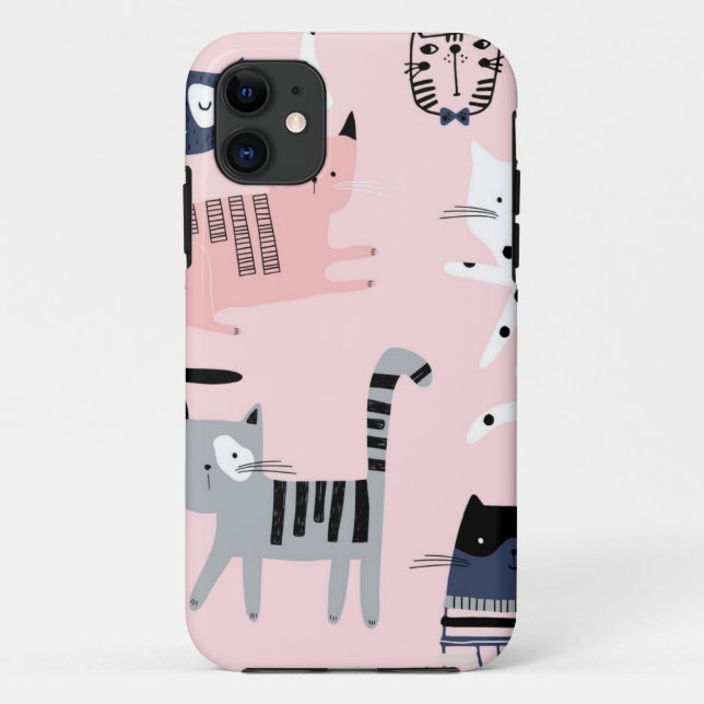Cat pattern Case-Mate iPhone case (Back)