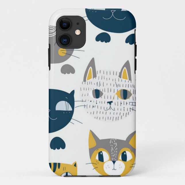 Cat pattern Case-Mate iPhone case (Back)