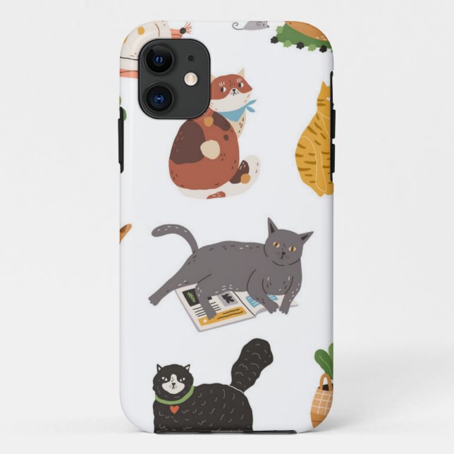 Cat pattern Case-Mate iPhone case (Back)
