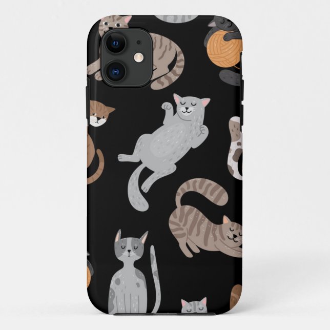Cat pattern Case-Mate iPhone case (Back)