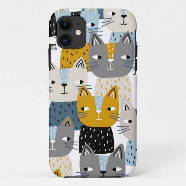 Cat pattern Case-Mate iPhone case (Back)
