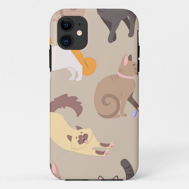 Cat pattern Case-Mate iPhone case (Back)