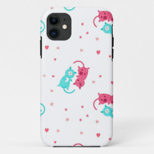 Cat pattern iPhone 11 case