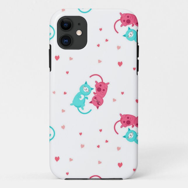 Cat pattern Case-Mate iPhone case (Back)