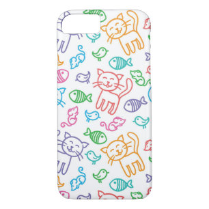 cat pattern iPhone 8/7 case