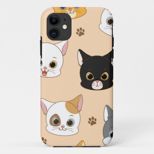 Cat pattern Case-Mate iPhone case (Back)